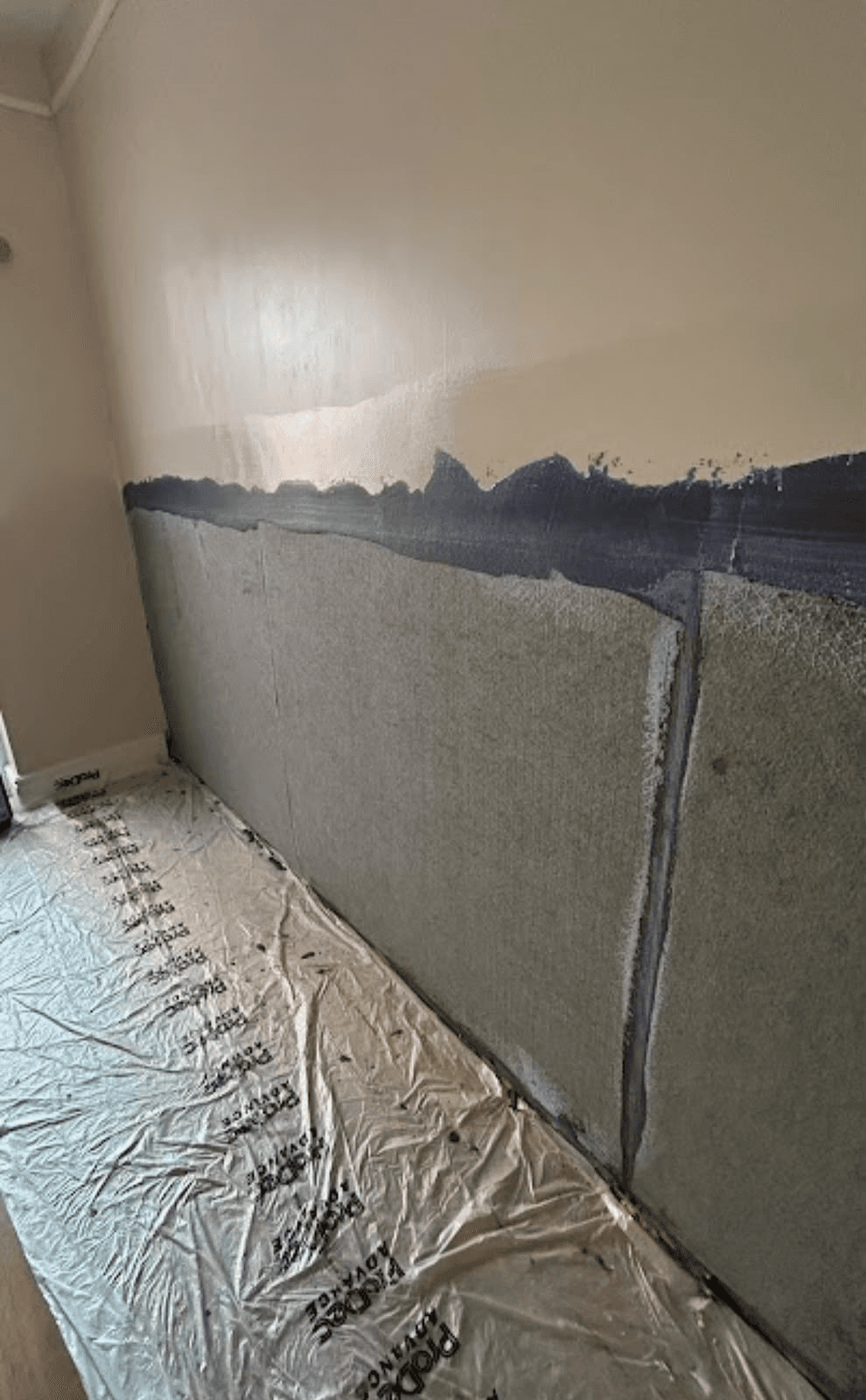 Damp proofing work